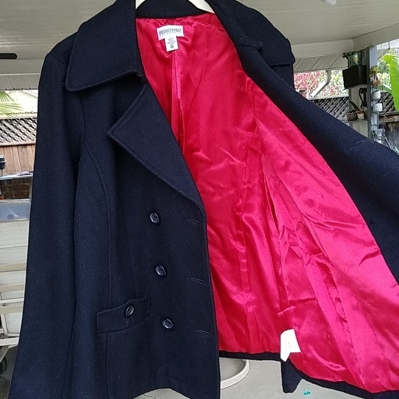 Black Pea coat - Picture 8 of 8